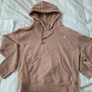 Champion woman’s salmon pink hoddie